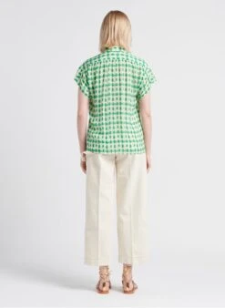 SCOTT - Rechte, Wijde, Katoenen Jeans Met Hoge Taille | Wit -MORGAN Verkoop 4209628 1