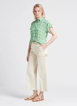 SCOTT - Rechte, Wijde, Katoenen Jeans Met Hoge Taille | Wit -MORGAN Verkoop 4209629 1