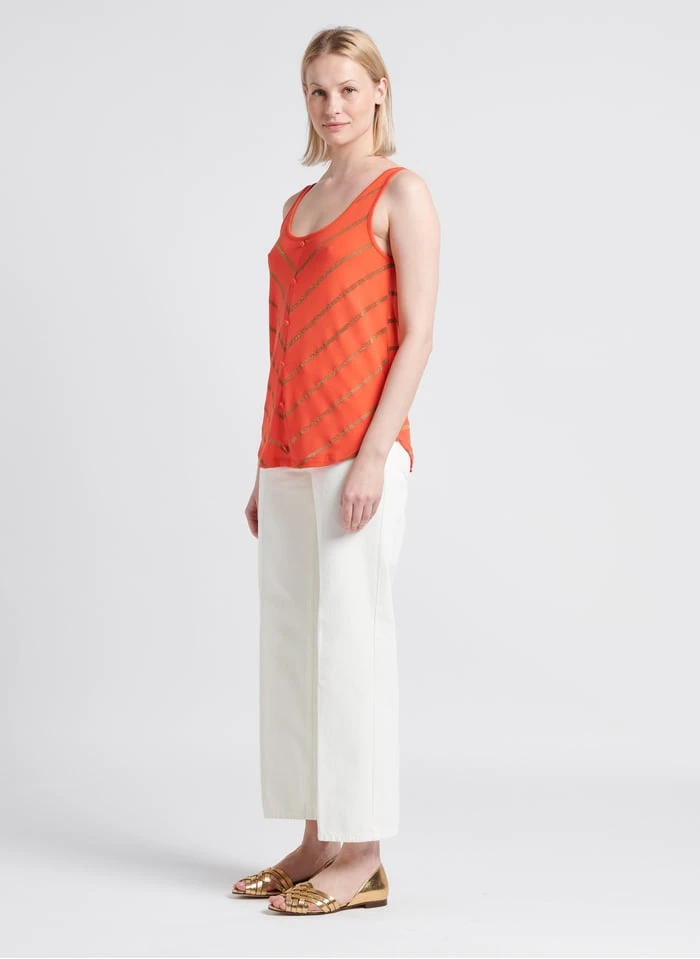 Pieces RAMMI - Singlet Met Ronde Hals En Glanzende Strepen | Veelkleurig 6 Pieces RAMMI - Singlet Met Ronde Hals En Glanzende Strepen | Veelkleurig - Afbeelding 4