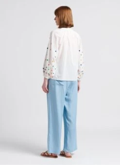 ROSS - Wijde Broek | Blauw -MORGAN Verkoop 4216931