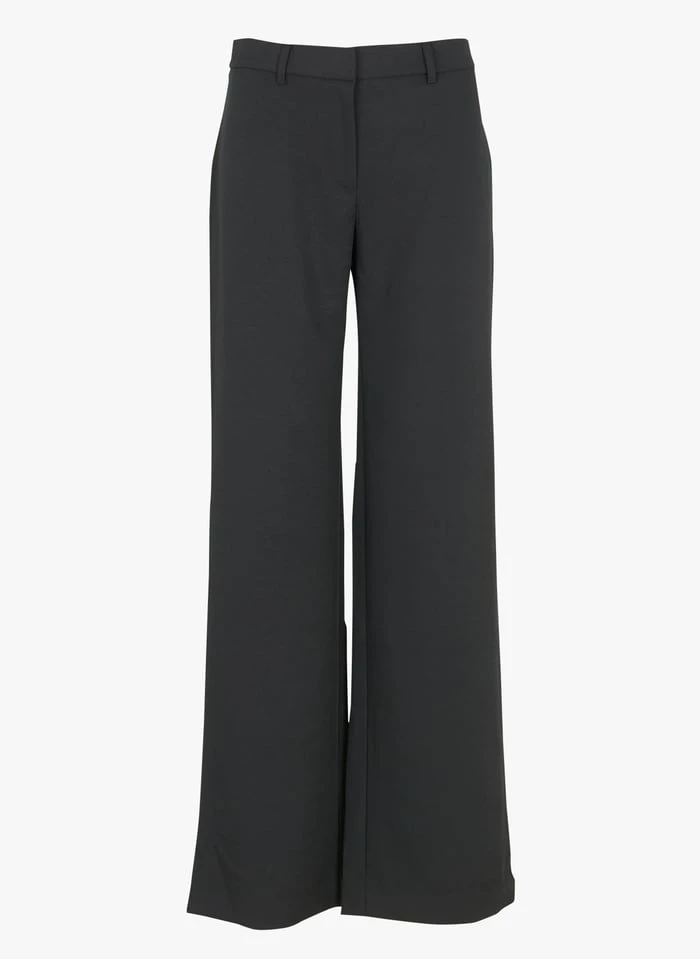 KOOKAI Wijde Broek | Zwart 4 KOOKAI Wijde Broek | Zwart - Afbeelding 2