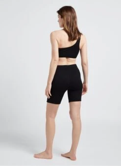 NONZA - Fietsbroek Van Opgerimpelde Stof | Zwart -MORGAN Verkoop 4220252