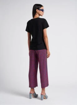 MAISON 123 CLARA - Katoenen T-shirt Met Ronde Hals | Zwart 11 MAISON 123 CLARA - Katoenen T-shirt Met Ronde Hals | Zwart -MORGAN Verkoop 4229358