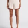 IRINA - Korte Short Met Hoge Taille | Beige -MORGAN Verkoop 4229540