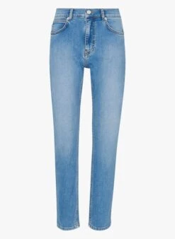Whistles Skinny Spijkerbroek Van Verwassen Katoen | Jeans Verschoten