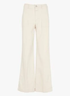 CLOSED ARIA - Spijkerbroek Met Wijd Uitlopende Pijpen | Beige -MORGAN Verkoop 4232501