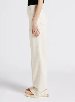 CLOSED ARIA - Spijkerbroek Met Wijd Uitlopende Pijpen | Beige -MORGAN Verkoop 4244763