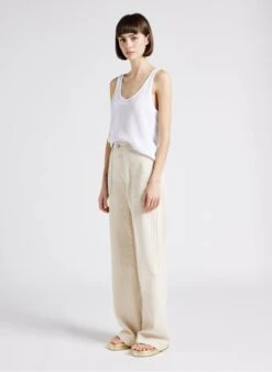 CLOSED ARIA - Spijkerbroek Met Wijd Uitlopende Pijpen | Beige -MORGAN Verkoop 4244776