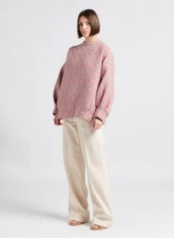 CLOSED ARIA - Spijkerbroek Met Wijd Uitlopende Pijpen | Beige -MORGAN Verkoop 4249214