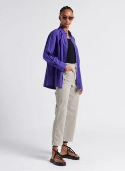 BENSIMON BLUA - Wijde 7/8-broek Van Katoenmix | Grijs 10 BENSIMON BLUA - Wijde 7/8-broek Van Katoenmix | Grijs -MORGAN Verkoop 4267191