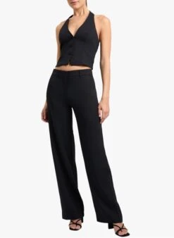 KOOKAI Wijde Broek | Zwart 8 KOOKAI Wijde Broek | Zwart -MORGAN Verkoop 4270479