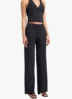 Nieuwe uitgaven 16 KOOKAI Wijde Broek | Zwart