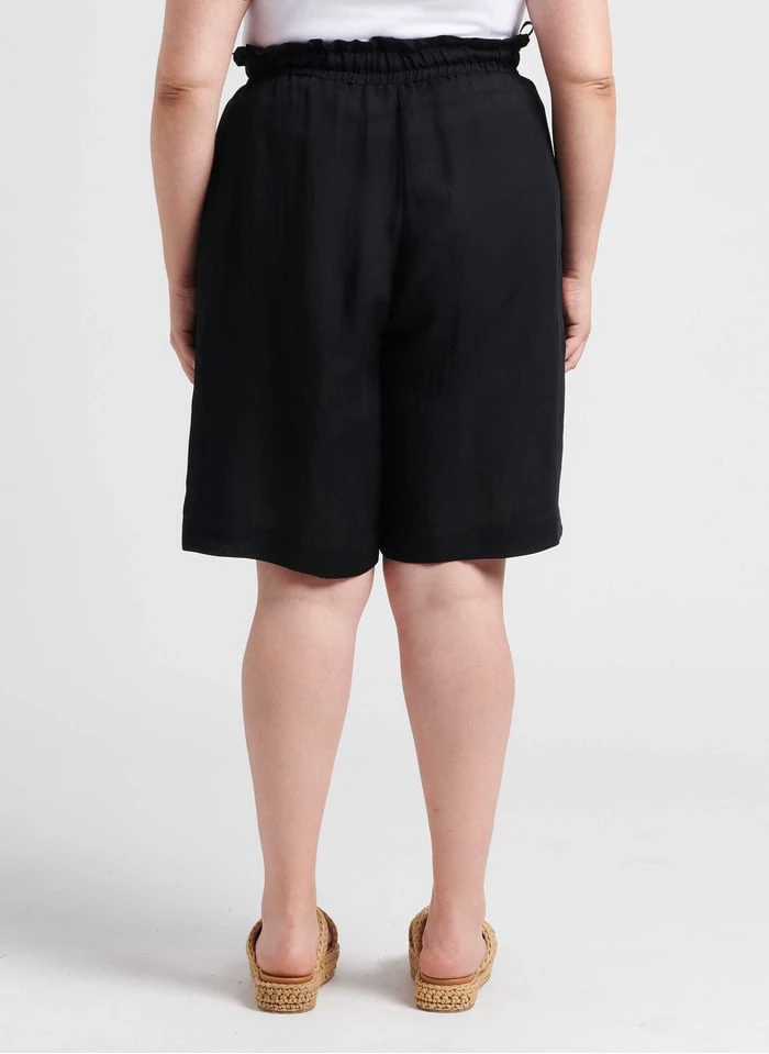 Wijd Short | Zwart 4 Wijd Short | Zwart - Afbeelding 2